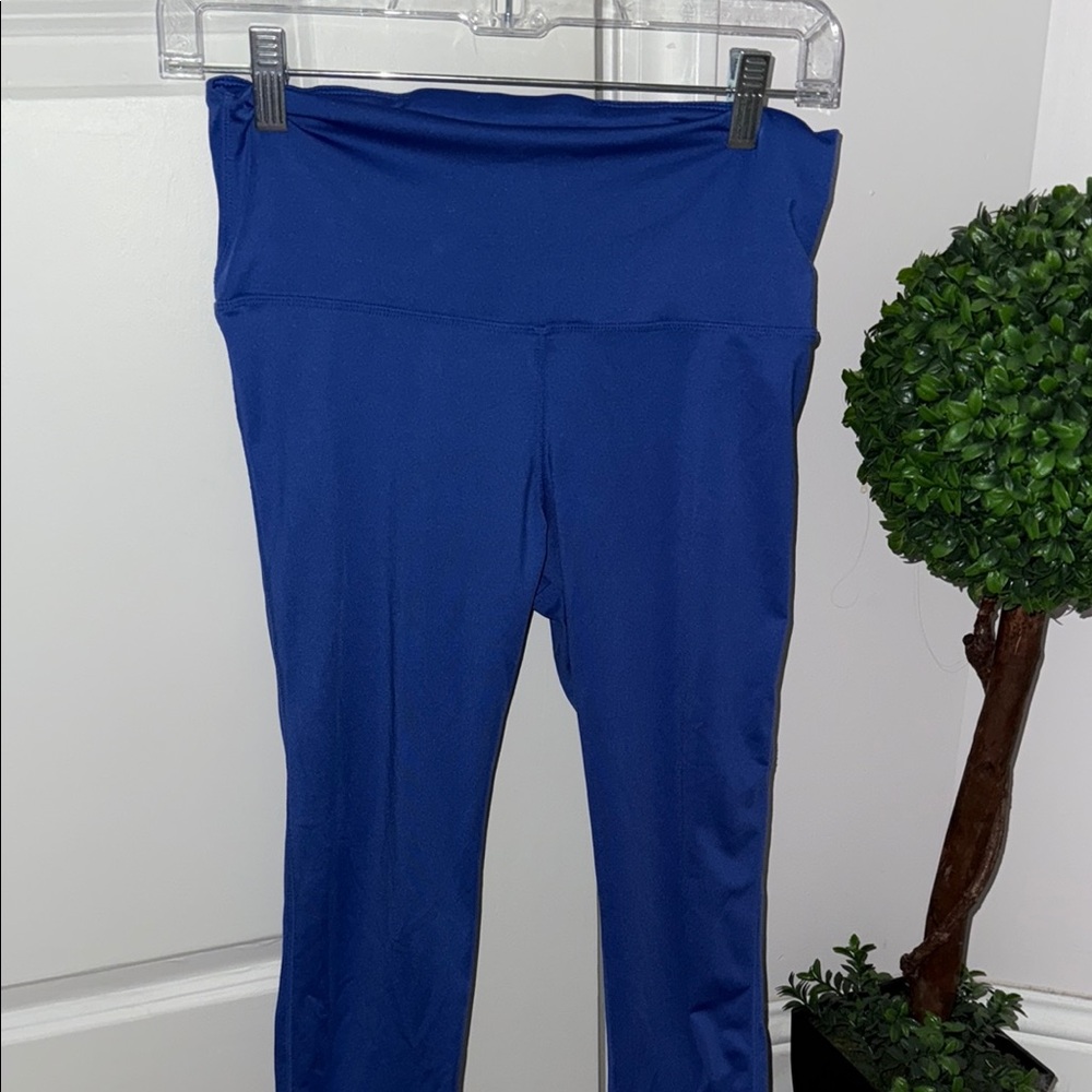 Women's Blue stretchy athletic leggings💙